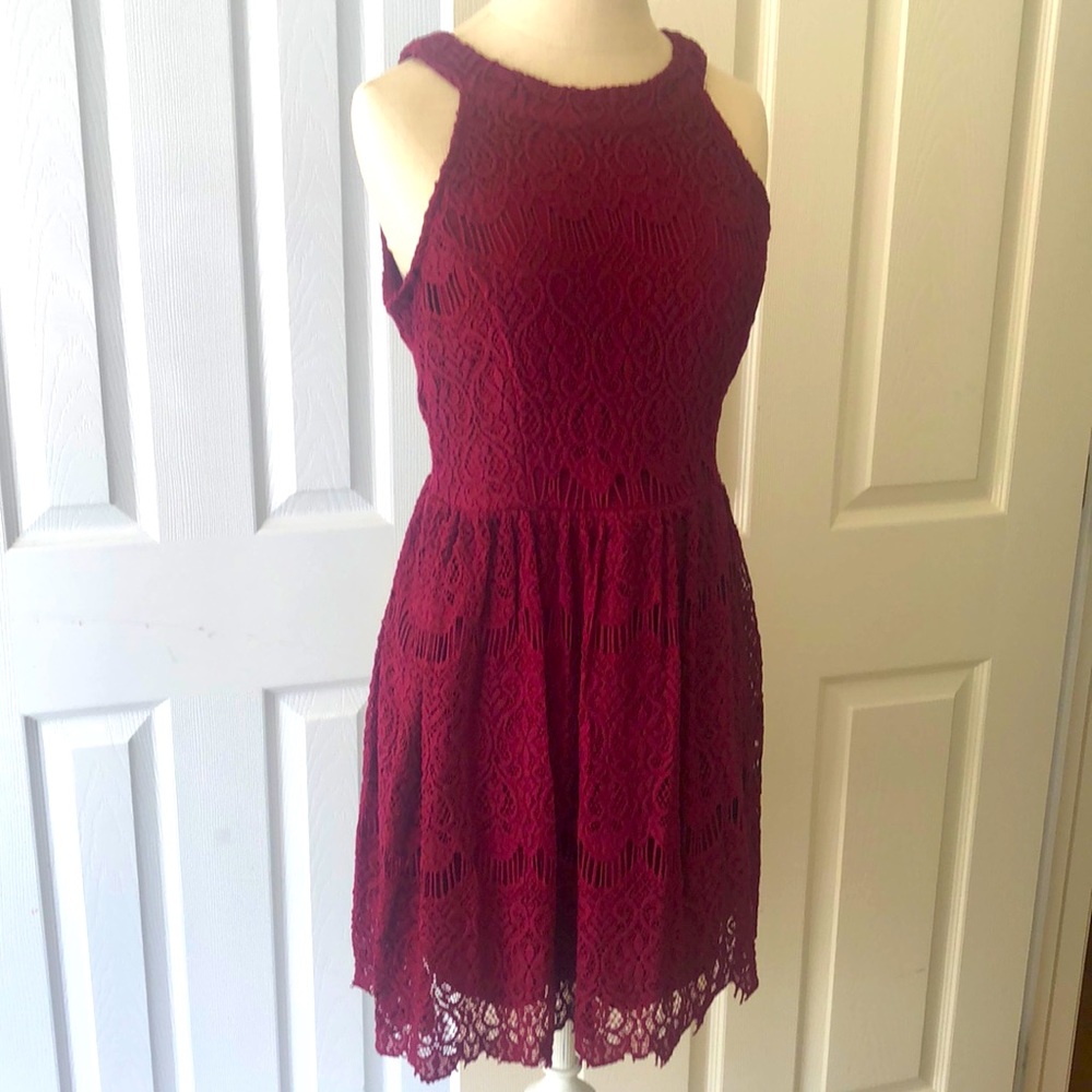 Altard State maroon dress